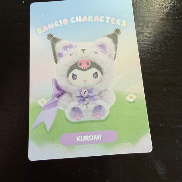 New Miniso Sanrio Surprise Fox Island Vinyl Face Kuromi Plushie - Picture 4 of 8